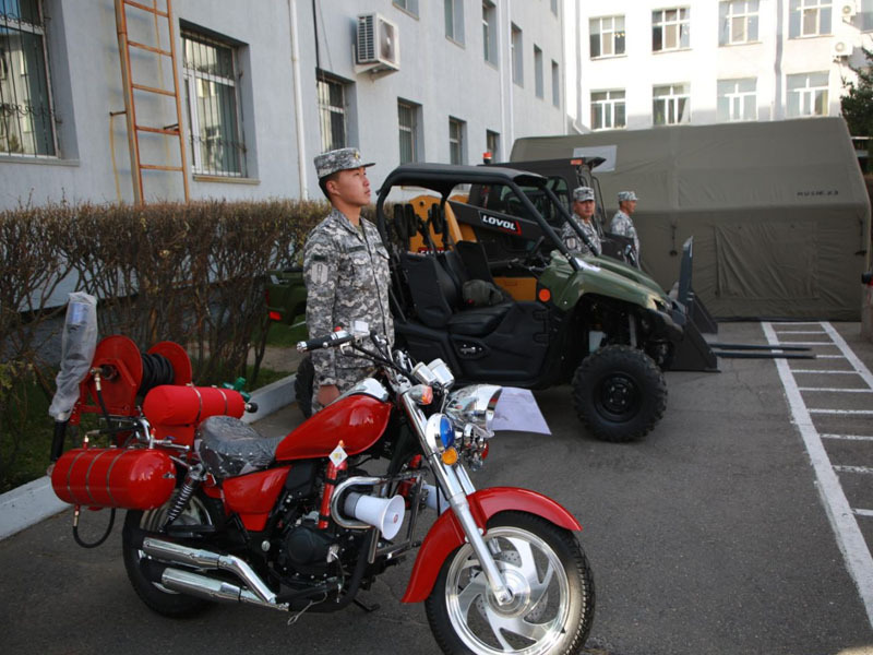 Шуурхай албаны автомашин болон техник хэрэгслүүд хүлээлгэн өглөө